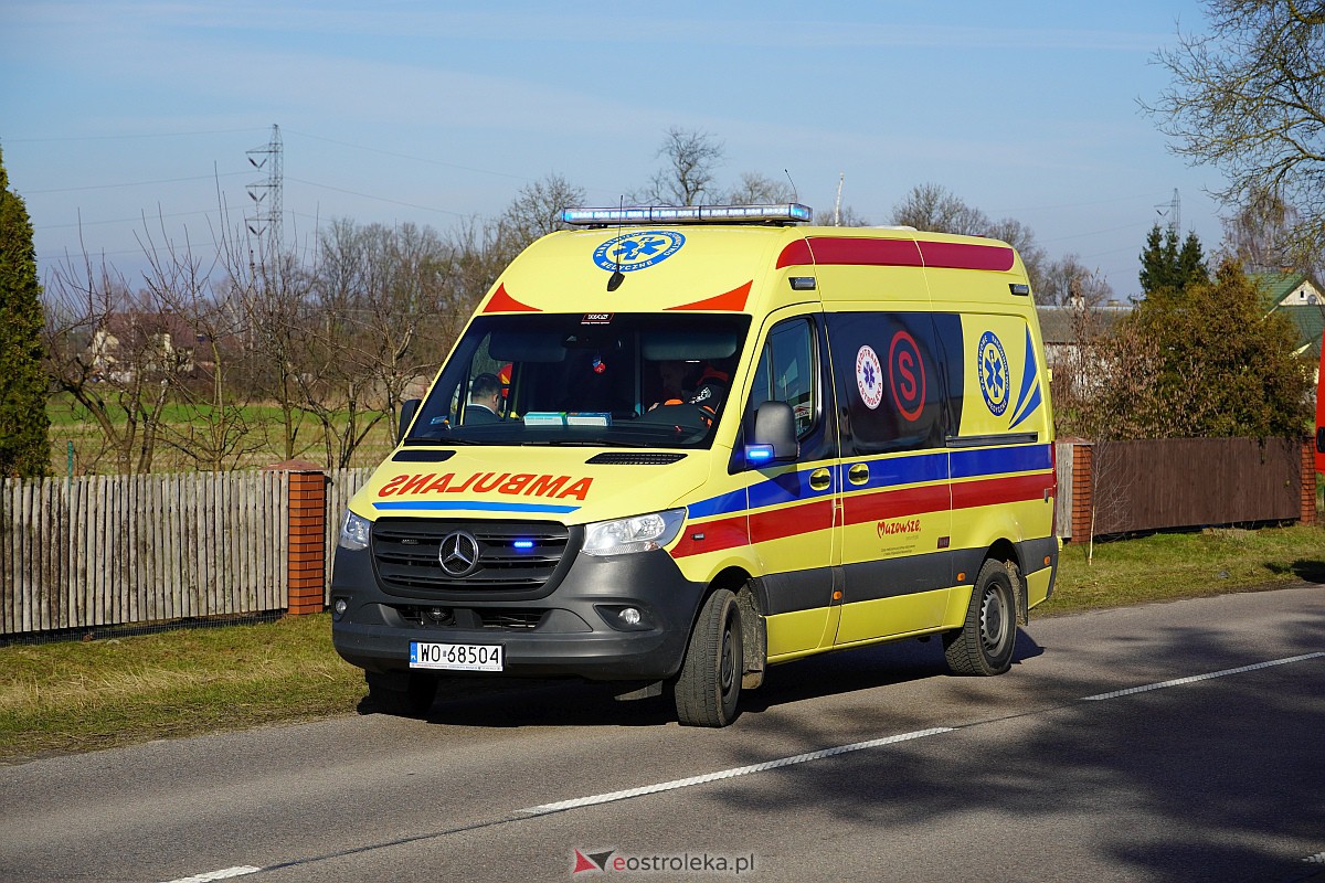 Wypadek w Czarnowcu [14.02.2024] - zdjęcie #23 - eOstroleka.pl