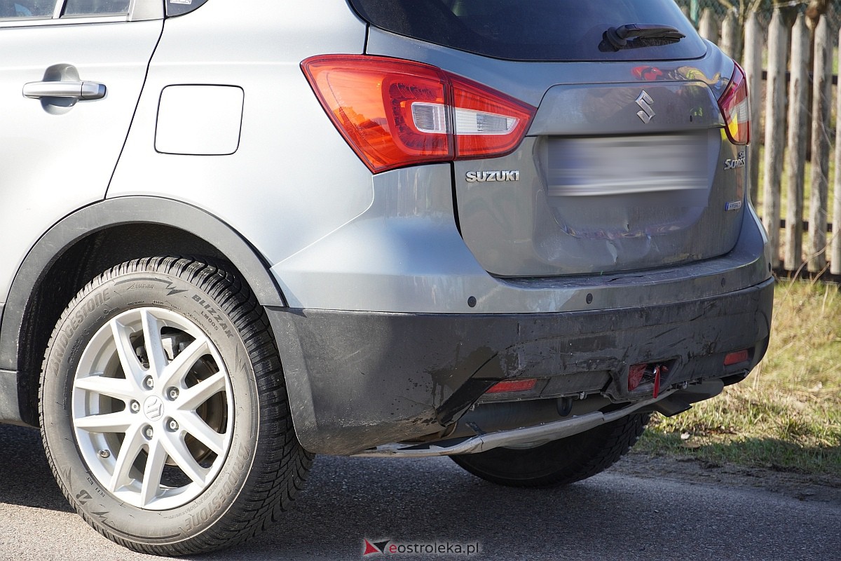 Wypadek w Czarnowcu [14.02.2024] - zdjęcie #12 - eOstroleka.pl