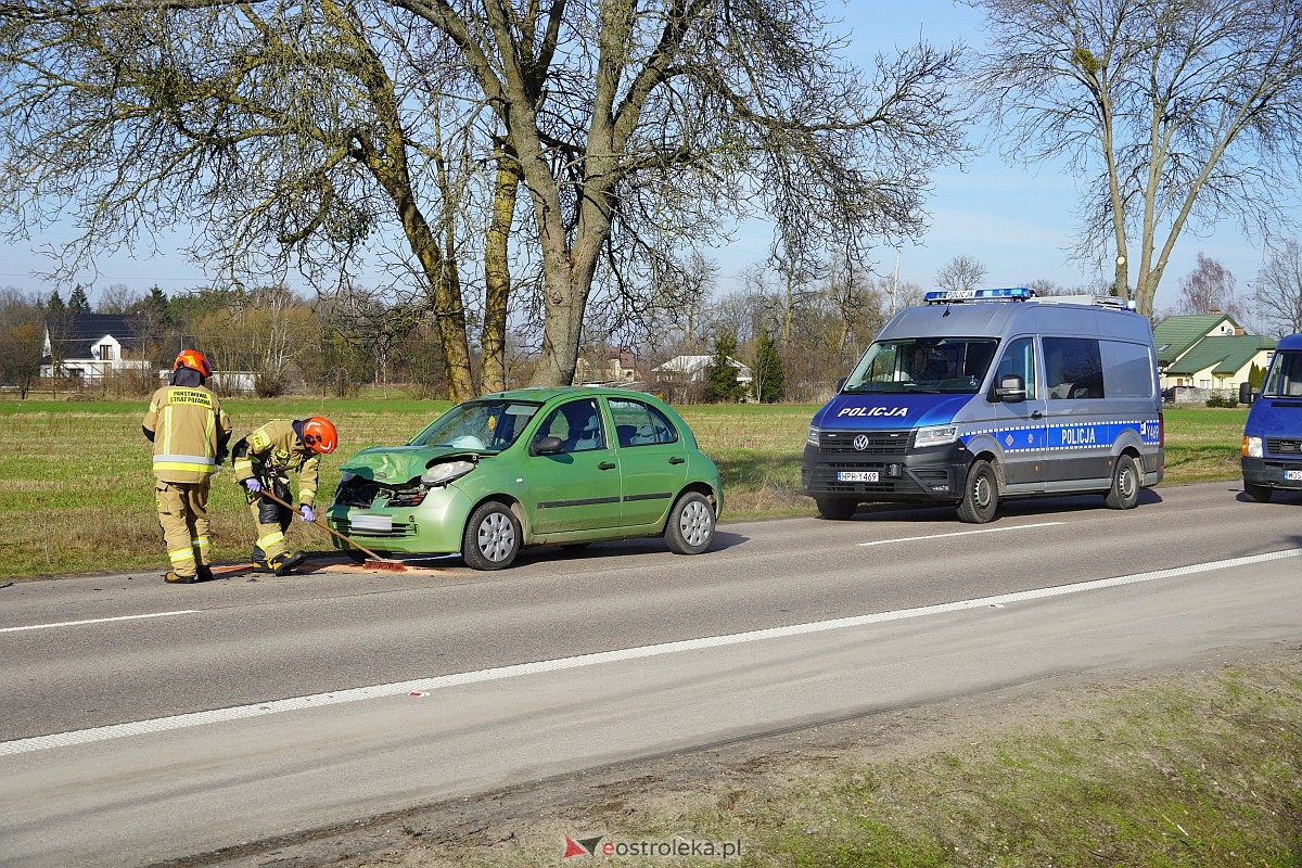 Wypadek w Czarnowcu [14.02.2024] - zdjęcie #16 - eOstroleka.pl