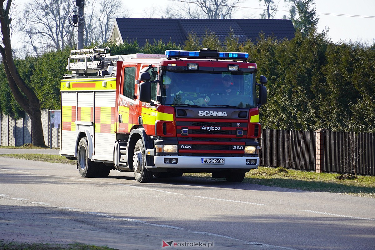 Wypadek w Czarnowcu [14.02.2024] - zdjęcie #5 - eOstroleka.pl