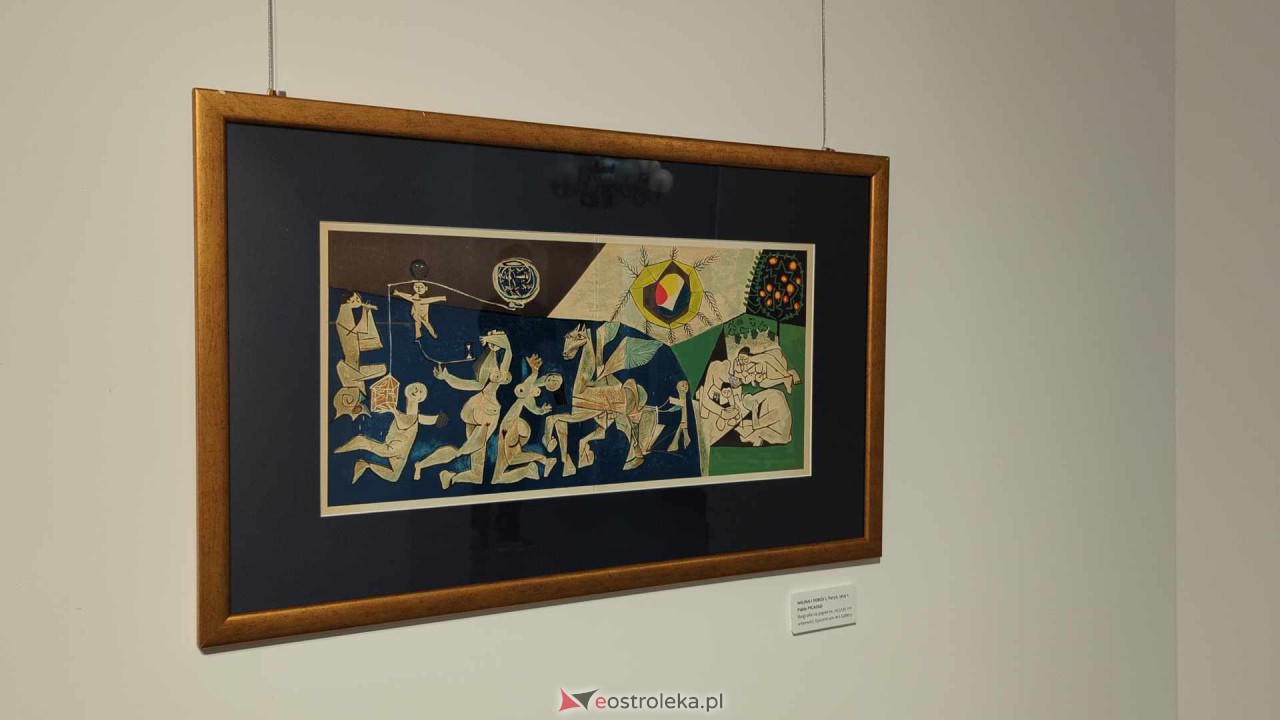 Wernisaż wystawy litografii Pablo Picasso w Galerii Ostrołęka [15.02.2024] - zdjęcie #8 - eOstroleka.pl
