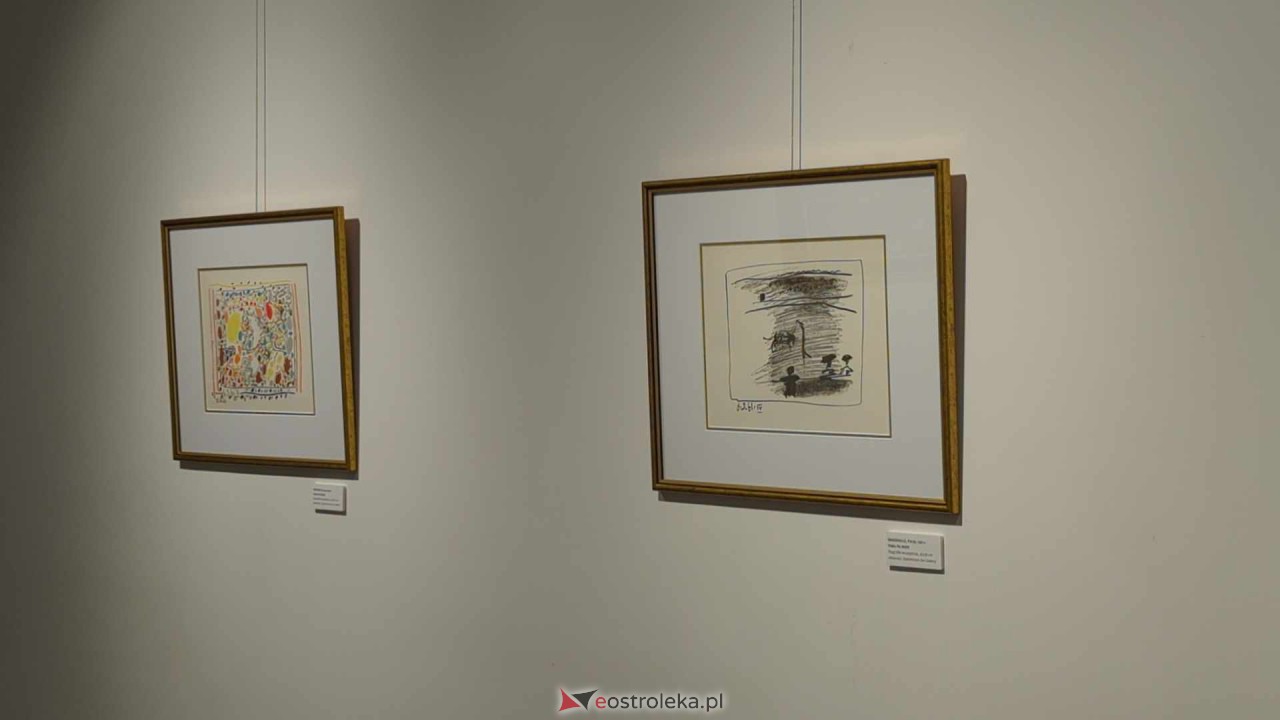 Wernisaż wystawy litografii Pablo Picasso w Galerii Ostrołęka [15.02.2024] - zdjęcie #7 - eOstroleka.pl