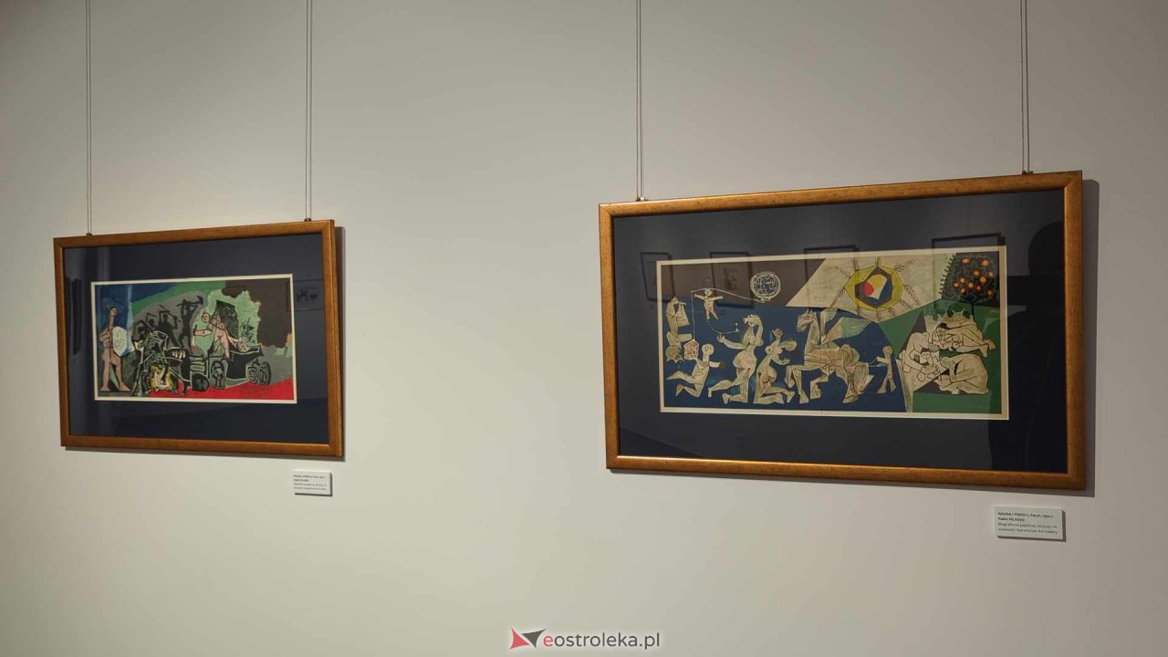 Wernisaż wystawy litografii Pablo Picasso w Galerii Ostrołęka [15.02.2024] - zdjęcie #3 - eOstroleka.pl