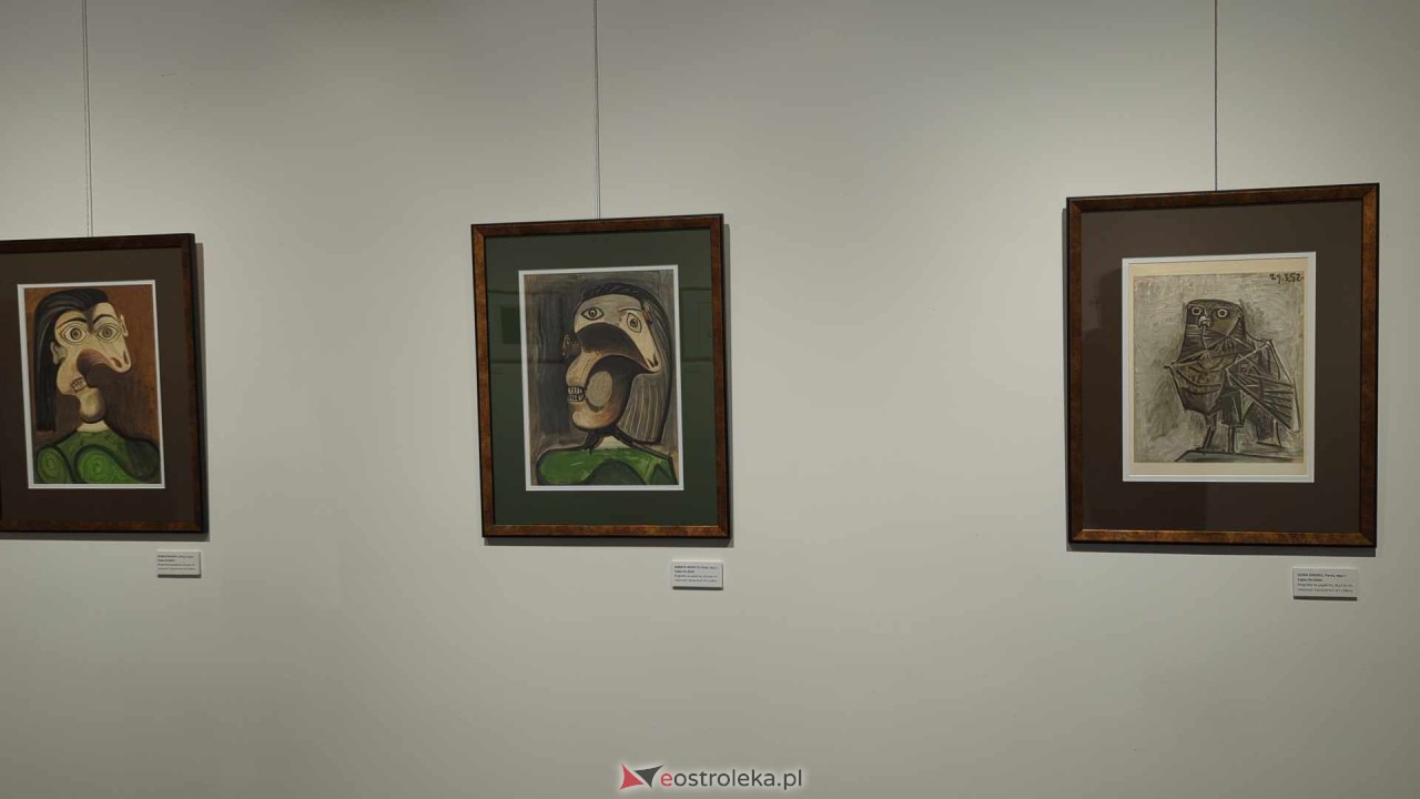 Wernisaż wystawy litografii Pablo Picasso w Galerii Ostrołęka [15.02.2024] - zdjęcie #1 - eOstroleka.pl
