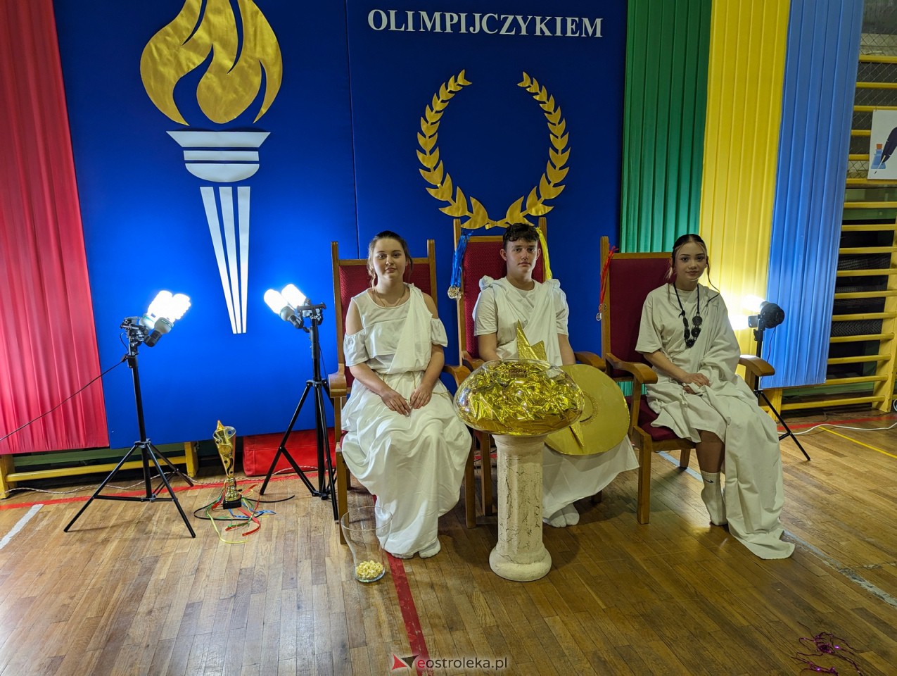 Spotkanie z Zeusem Olimpijczykiem w Szkole Podstawowej nr 2 [16.02.2024] - zdjęcie #24 - eOstroleka.pl