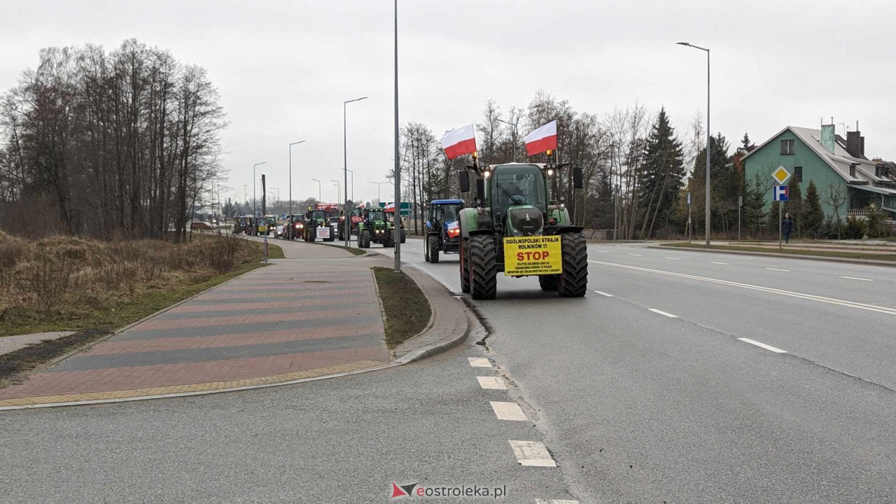 Protest rolników w Ostrołęce [21.02.2024] - zdjęcie #210 - eOstroleka.pl