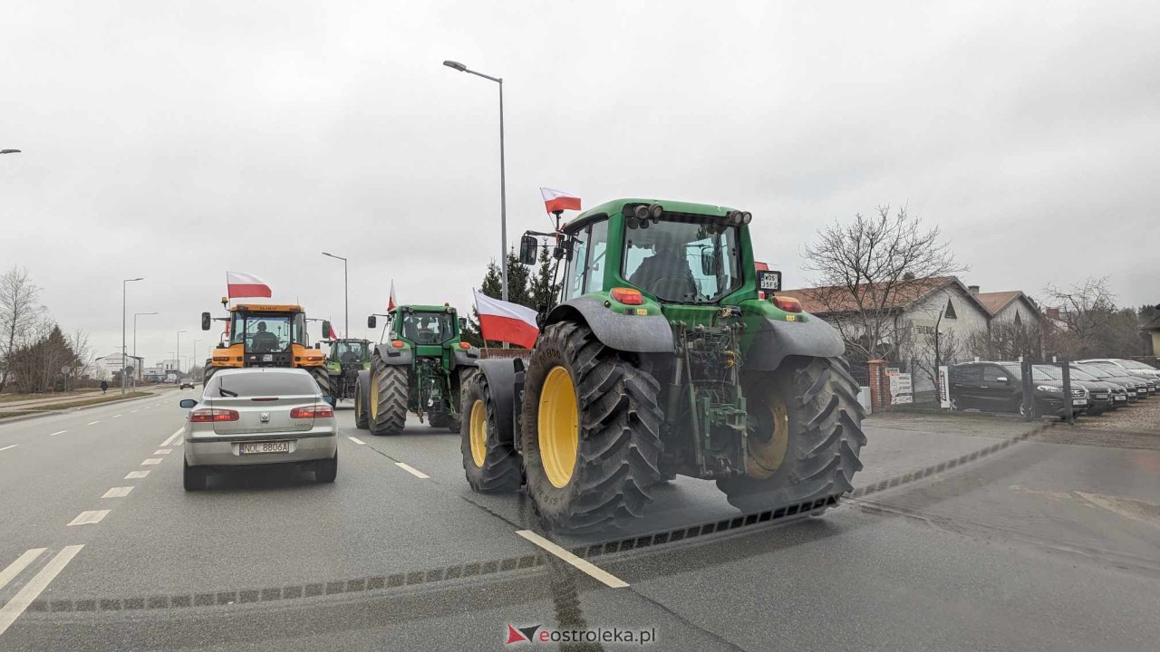 Protest rolników w Ostrołęce [21.02.2024] - zdjęcie #205 - eOstroleka.pl