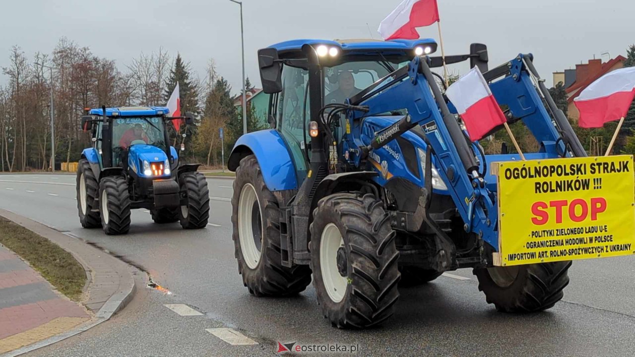Protest rolników w Ostrołęce [21.02.2024] - zdjęcie #201 - eOstroleka.pl