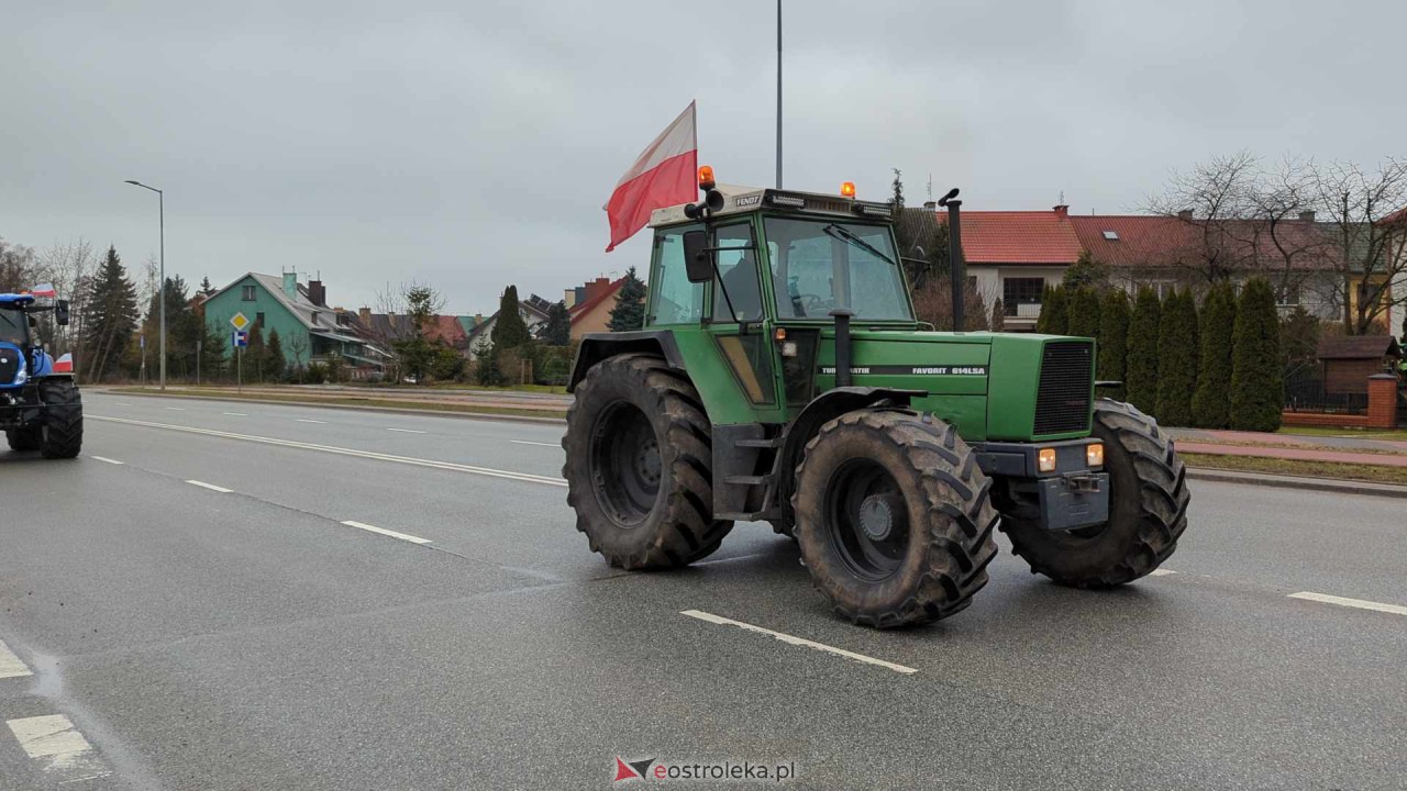 Protest rolników w Ostrołęce [21.02.2024] - zdjęcie #46 - eOstroleka.pl