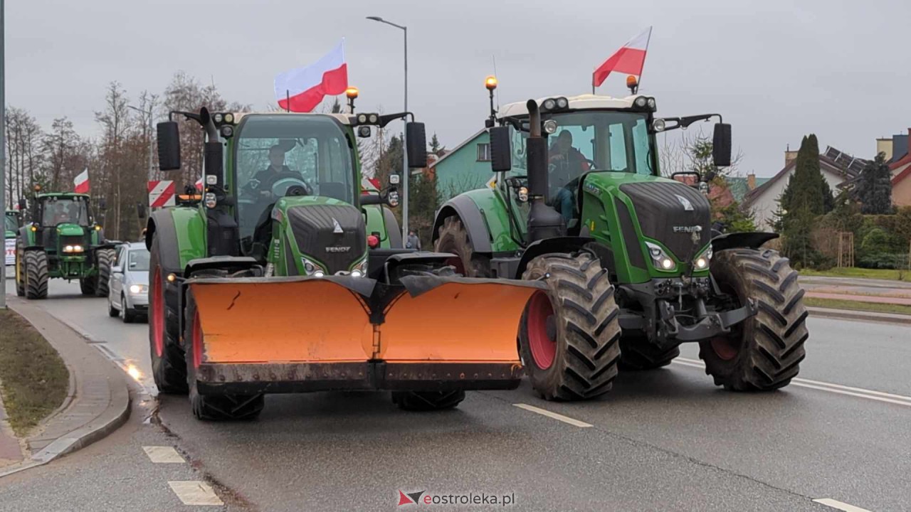 Protest rolników w Ostrołęce [21.02.2024] - zdjęcie #47 - eOstroleka.pl