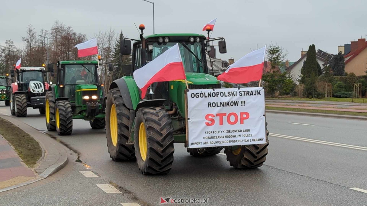 Protest rolników w Ostrołęce [21.02.2024] - zdjęcie #50 - eOstroleka.pl