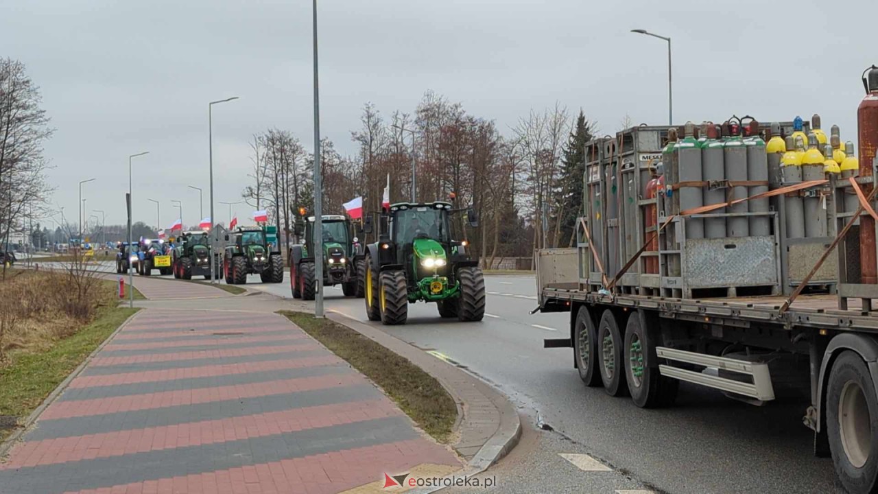 Protest rolników w Ostrołęce [21.02.2024] - zdjęcie #52 - eOstroleka.pl