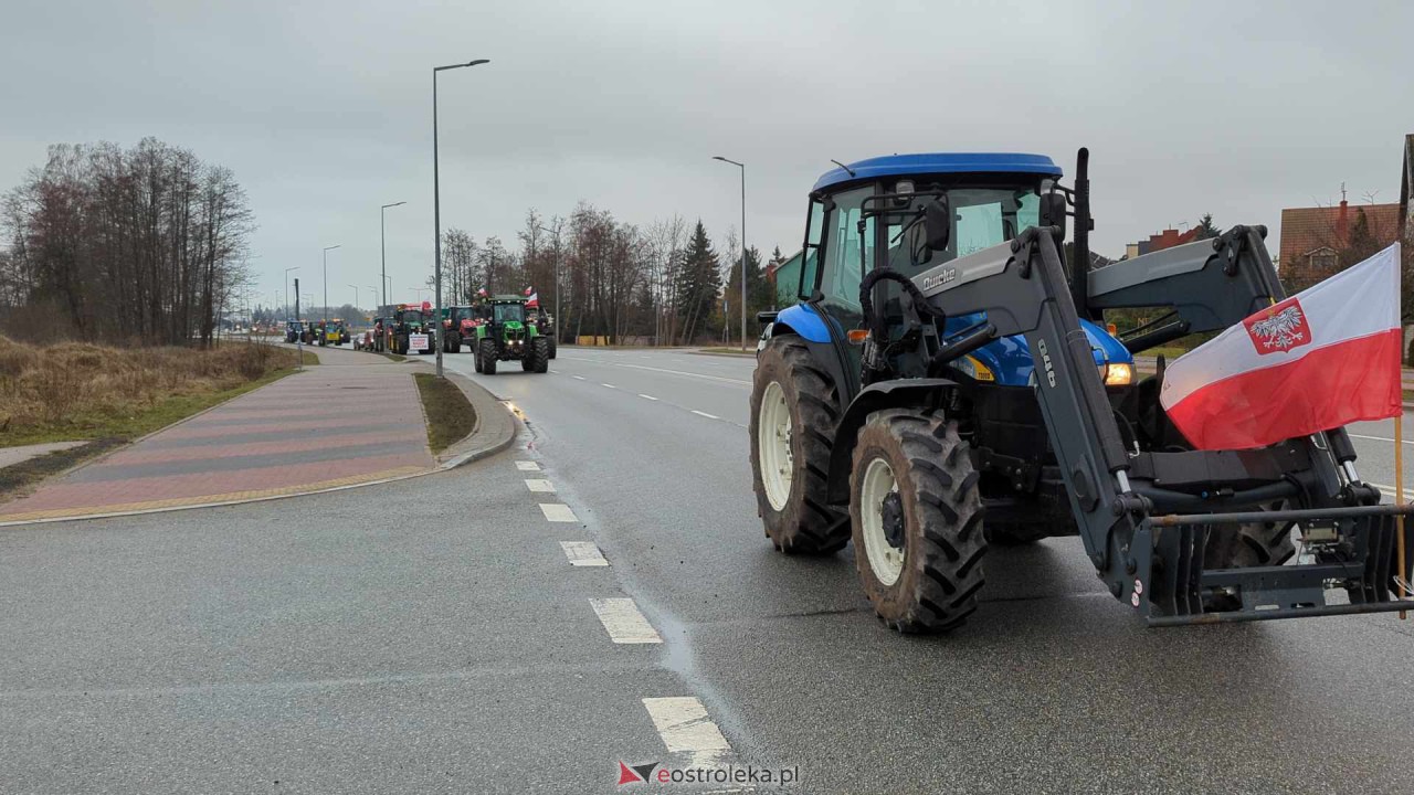 Protest rolników w Ostrołęce [21.02.2024] - zdjęcie #185 - eOstroleka.pl