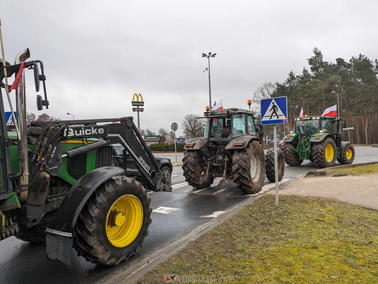 Protest rolników w Ostrołęce [21.02.2024] - zdjęcie #230 - eOstroleka.pl