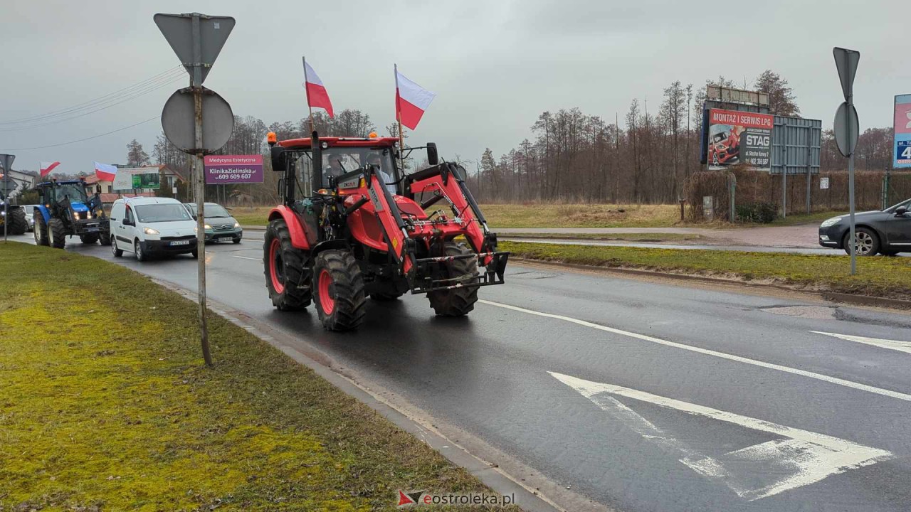 Protest rolników w Ostrołęce [21.02.2024] - zdjęcie #14 - eOstroleka.pl