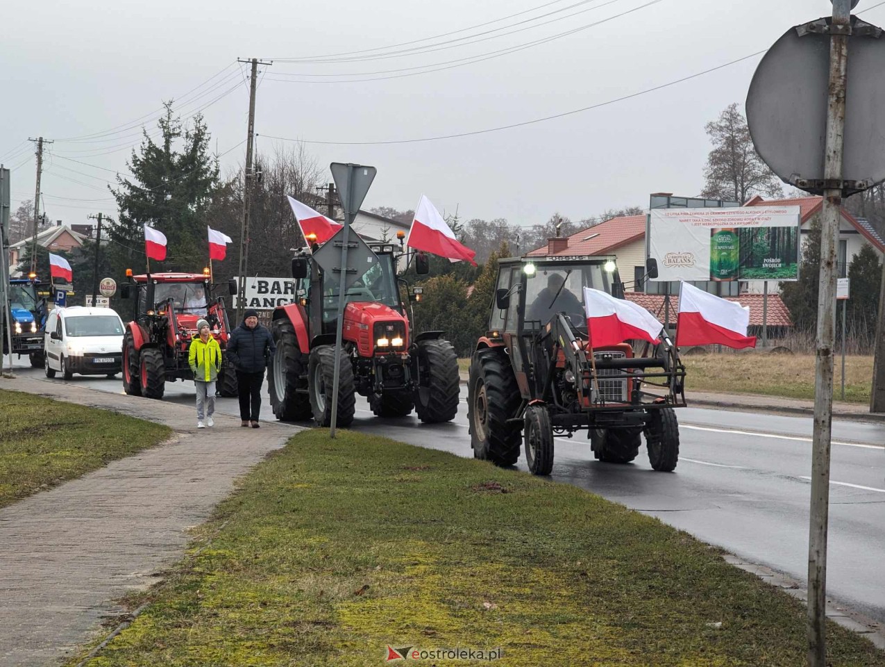 Protest rolników w Ostrołęce [21.02.2024] - zdjęcie #224 - eOstroleka.pl