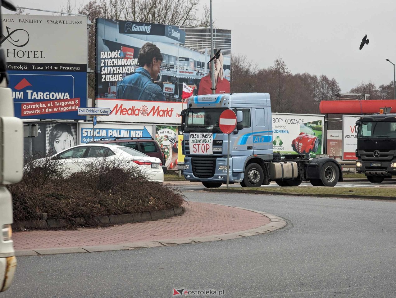 Protest rolników w Ostrołęce [21.02.2024] - zdjęcie #223 - eOstroleka.pl