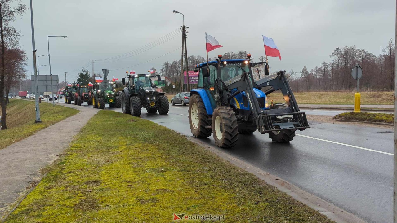 Protest rolników w Ostrołęce [21.02.2024] - zdjęcie #222 - eOstroleka.pl