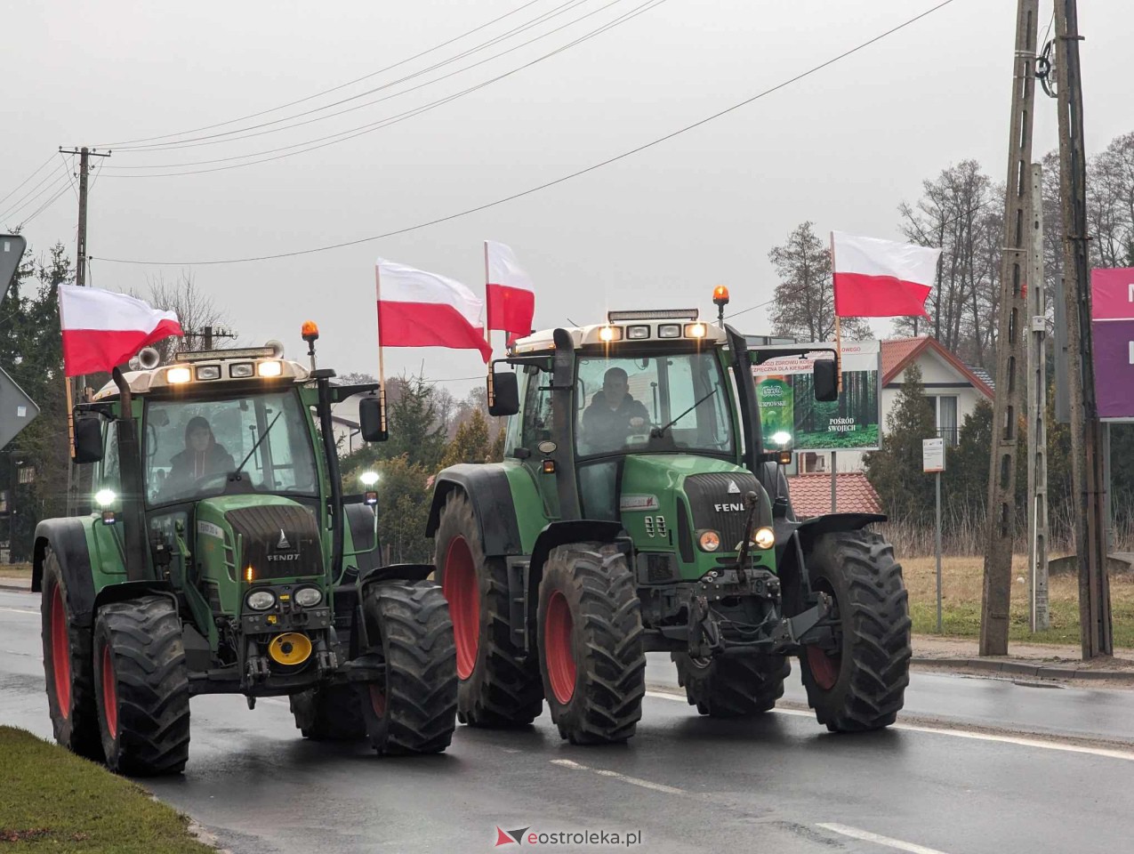Protest rolników w Ostrołęce [21.02.2024] - zdjęcie #218 - eOstroleka.pl