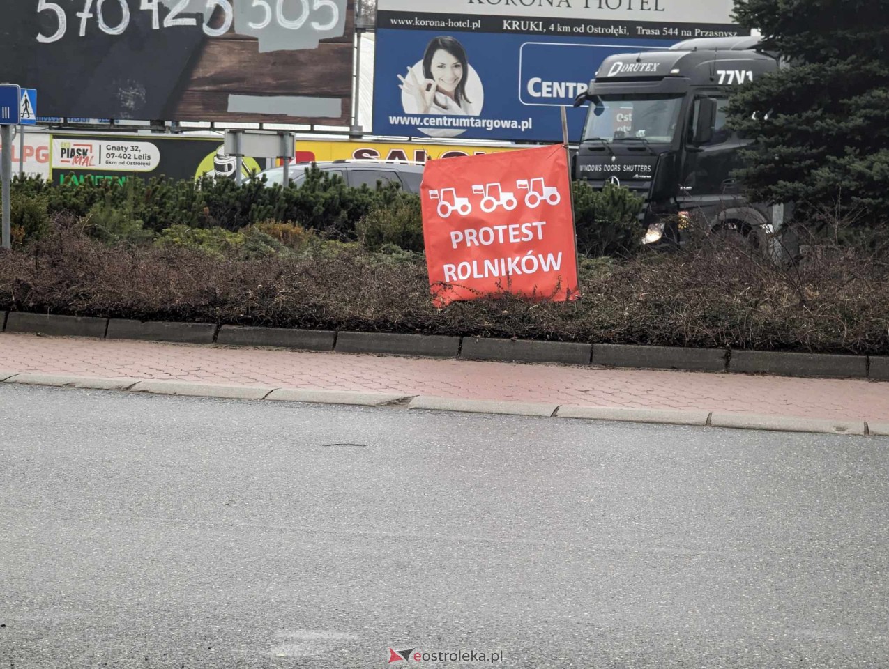 Protest rolników w Ostrołęce [21.02.2024] - zdjęcie #217 - eOstroleka.pl