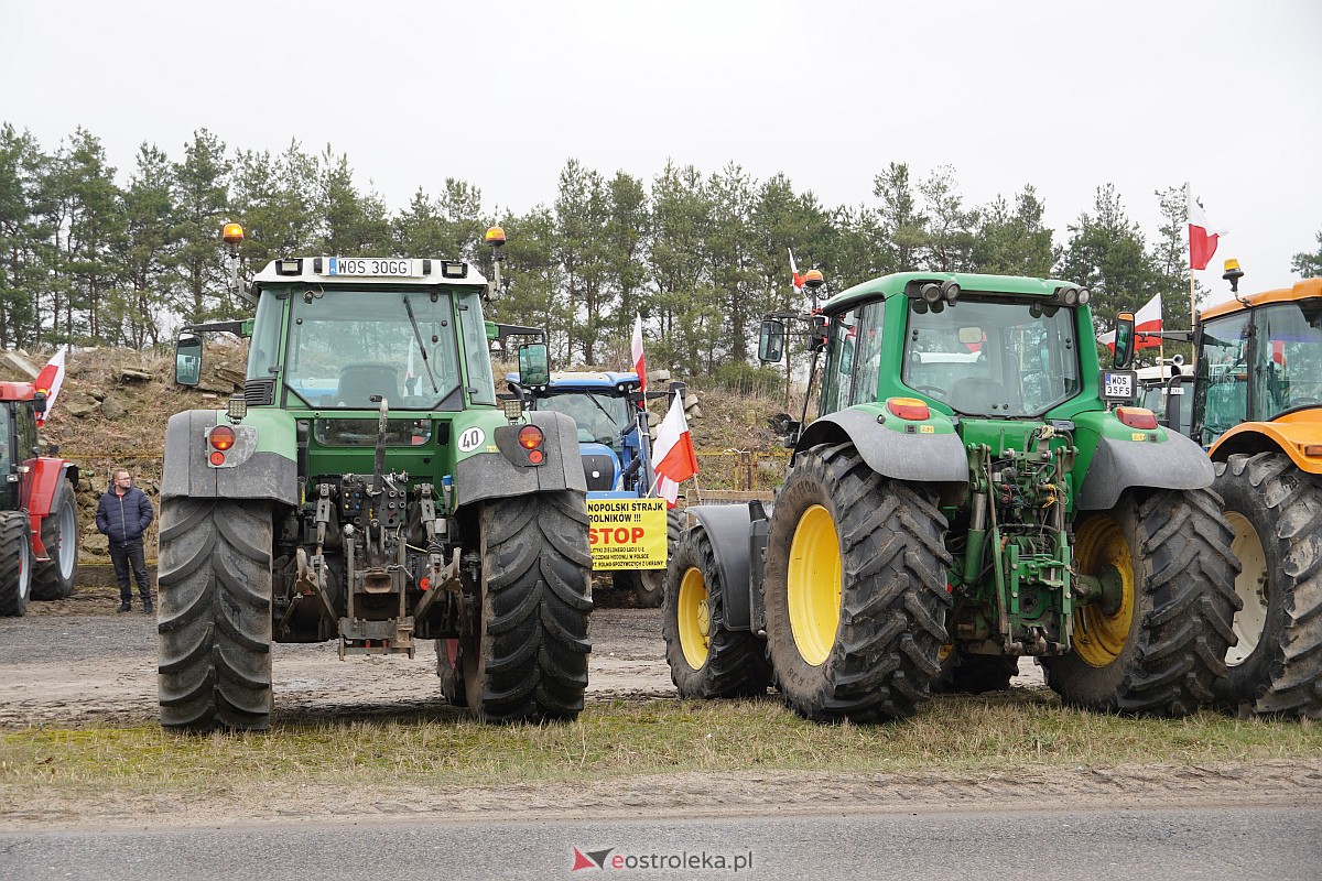 Protest rolników w Ostrołęce [21.02.2024] - zdjęcie #59 - eOstroleka.pl