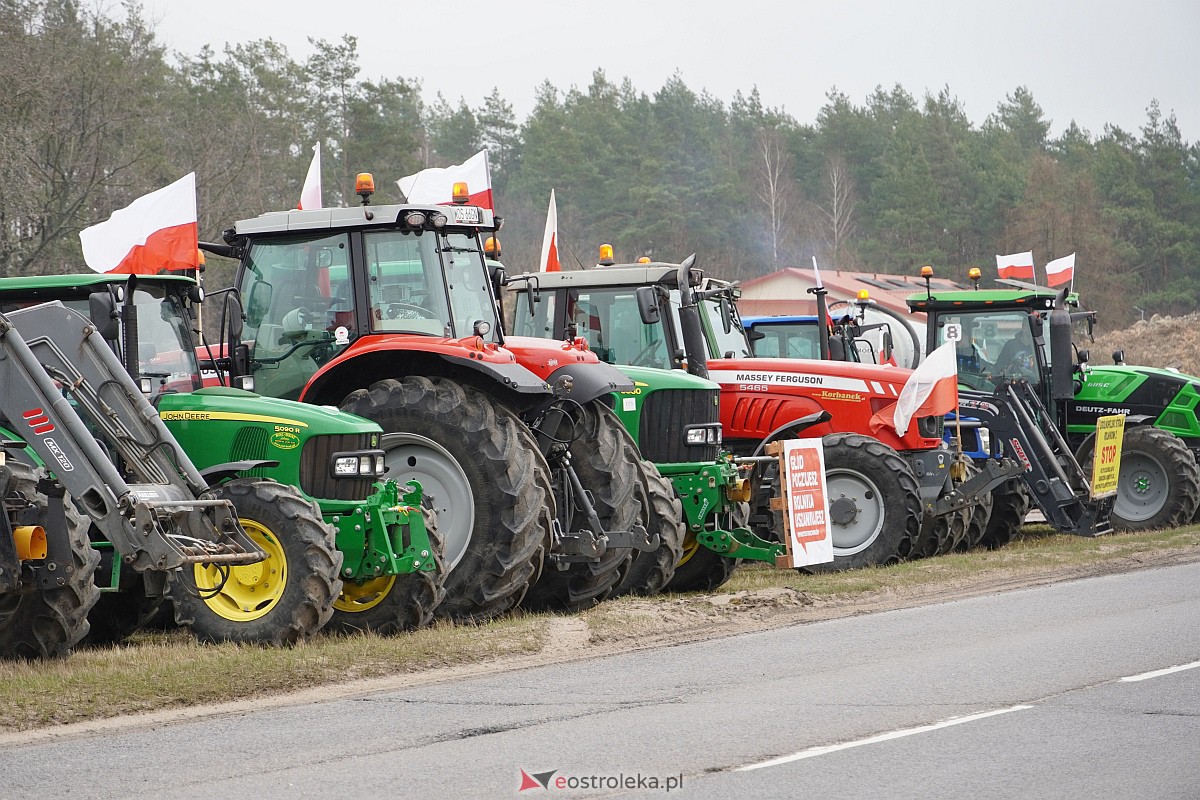 Protest rolników w Ostrołęce [21.02.2024] - zdjęcie #62 - eOstroleka.pl