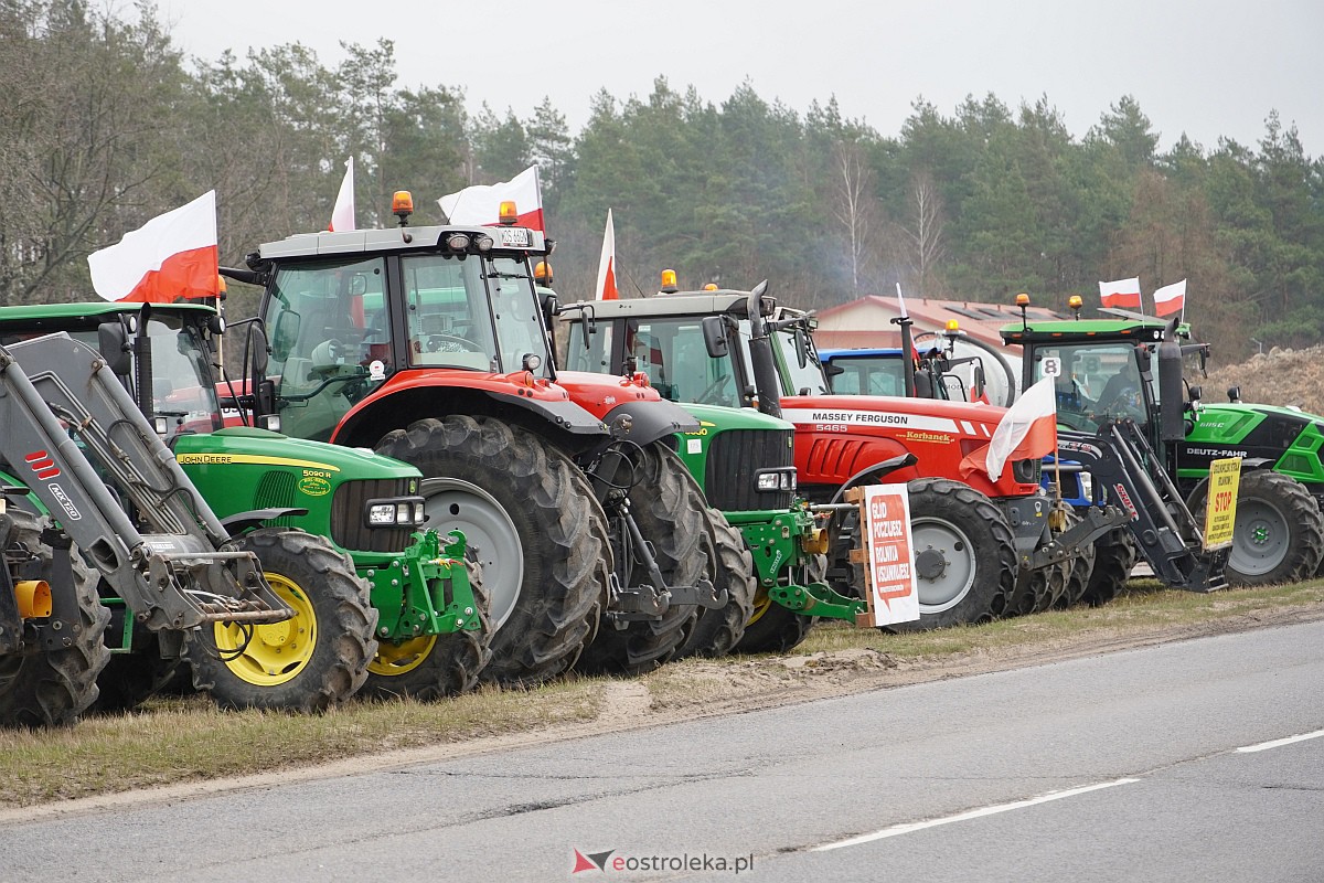Protest rolników w Ostrołęce [21.02.2024] - zdjęcie #181 - eOstroleka.pl