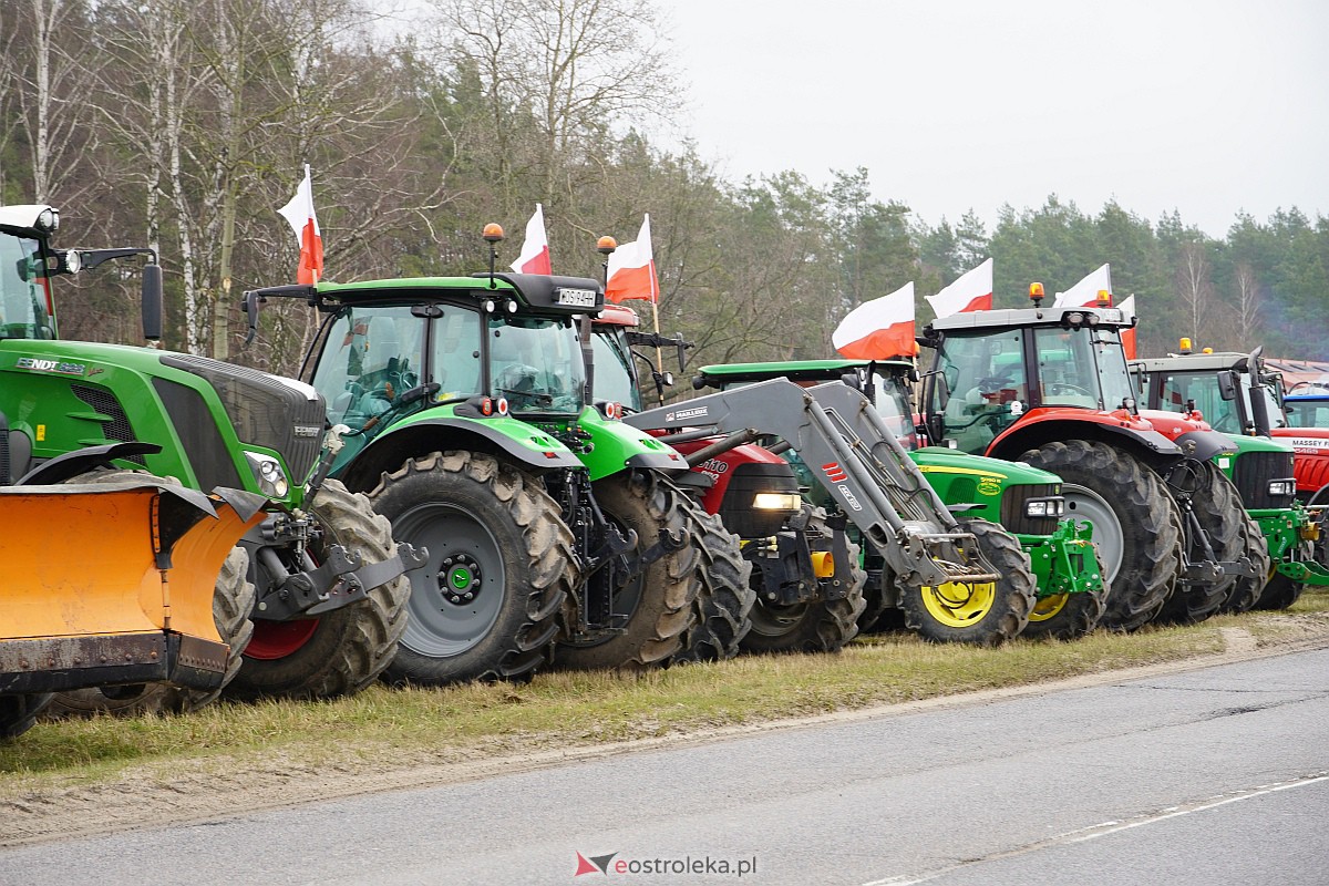 Protest rolników w Ostrołęce [21.02.2024] - zdjęcie #64 - eOstroleka.pl