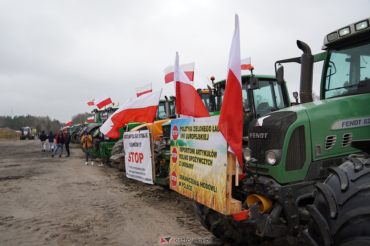 Protest rolników w Ostrołęce [21.02.2024] - zdjęcie #175 - eOstroleka.pl