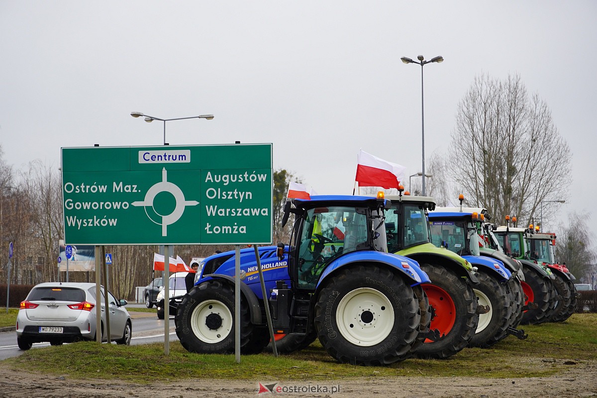 Protest rolników w Ostrołęce [21.02.2024] - zdjęcie #174 - eOstroleka.pl