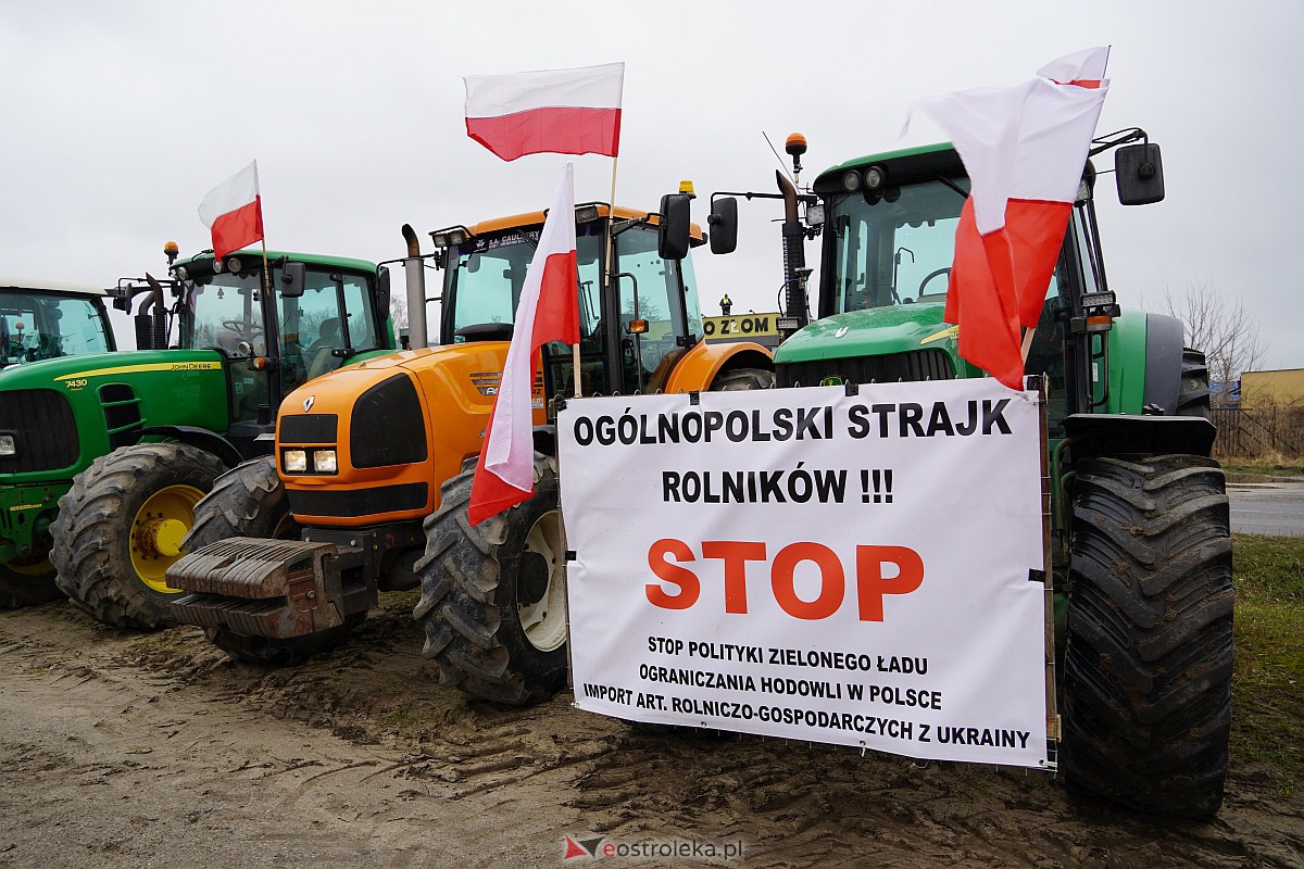 Protest rolników w Ostrołęce [21.02.2024] - zdjęcie #169 - eOstroleka.pl
