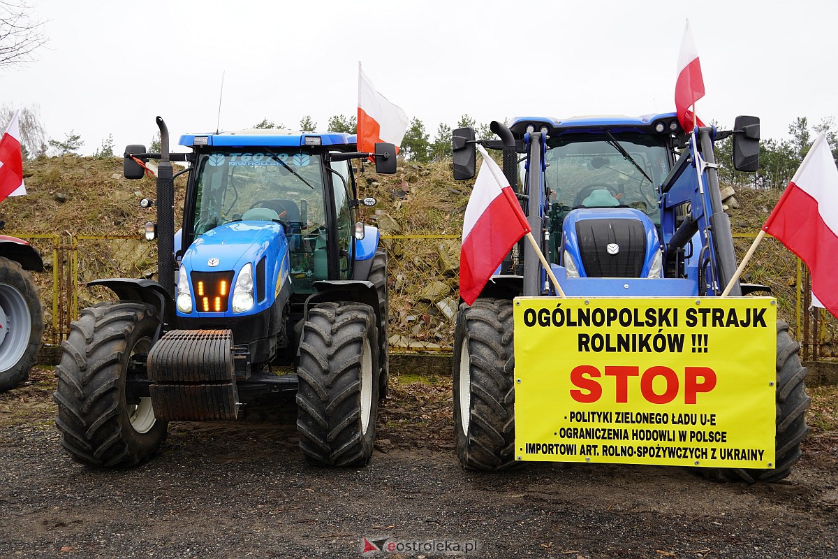 Protest rolników w Ostrołęce [21.02.2024] - zdjęcie #78 - eOstroleka.pl