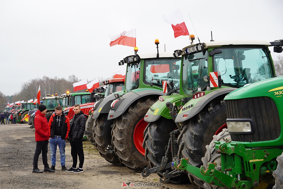 Protest rolników w Ostrołęce [21.02.2024] - zdjęcie #163 - eOstroleka.pl