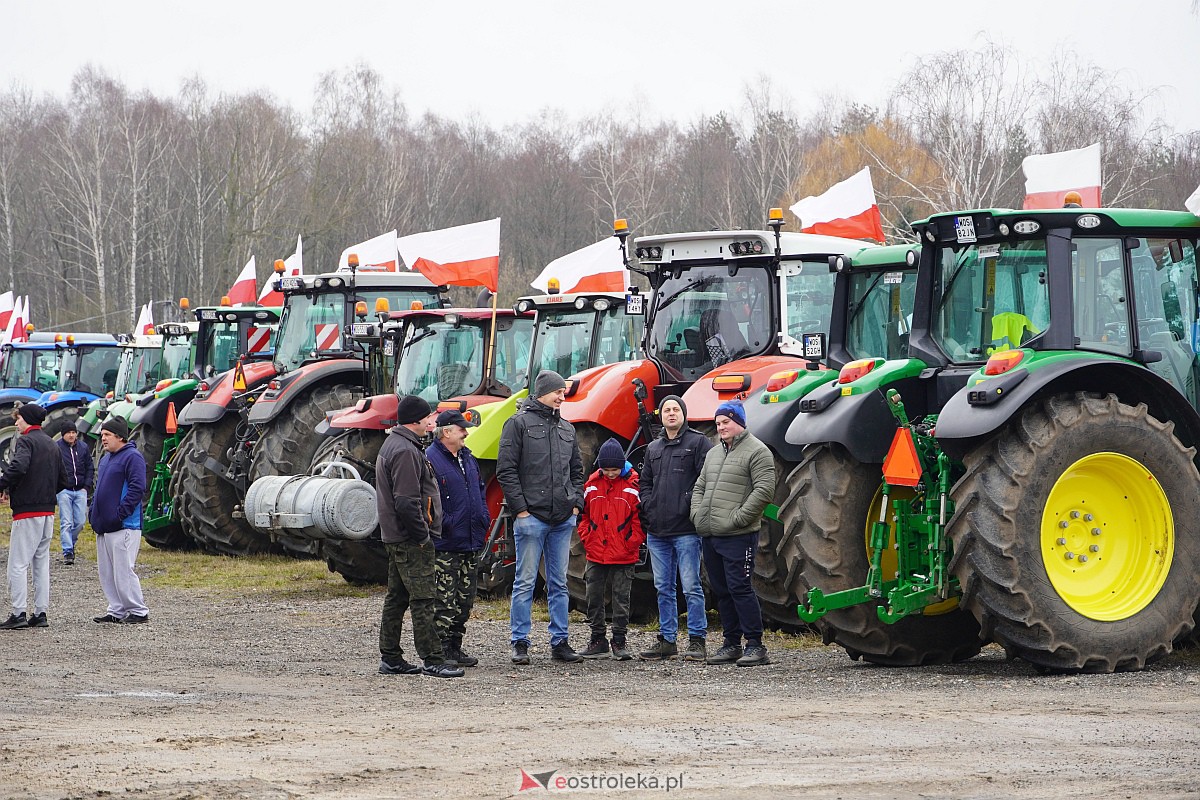 Protest rolników w Ostrołęce [21.02.2024] - zdjęcie #156 - eOstroleka.pl