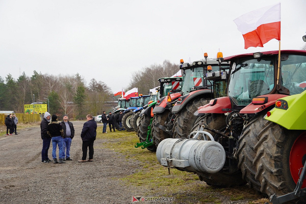 Protest rolników w Ostrołęce [21.02.2024] - zdjęcie #155 - eOstroleka.pl