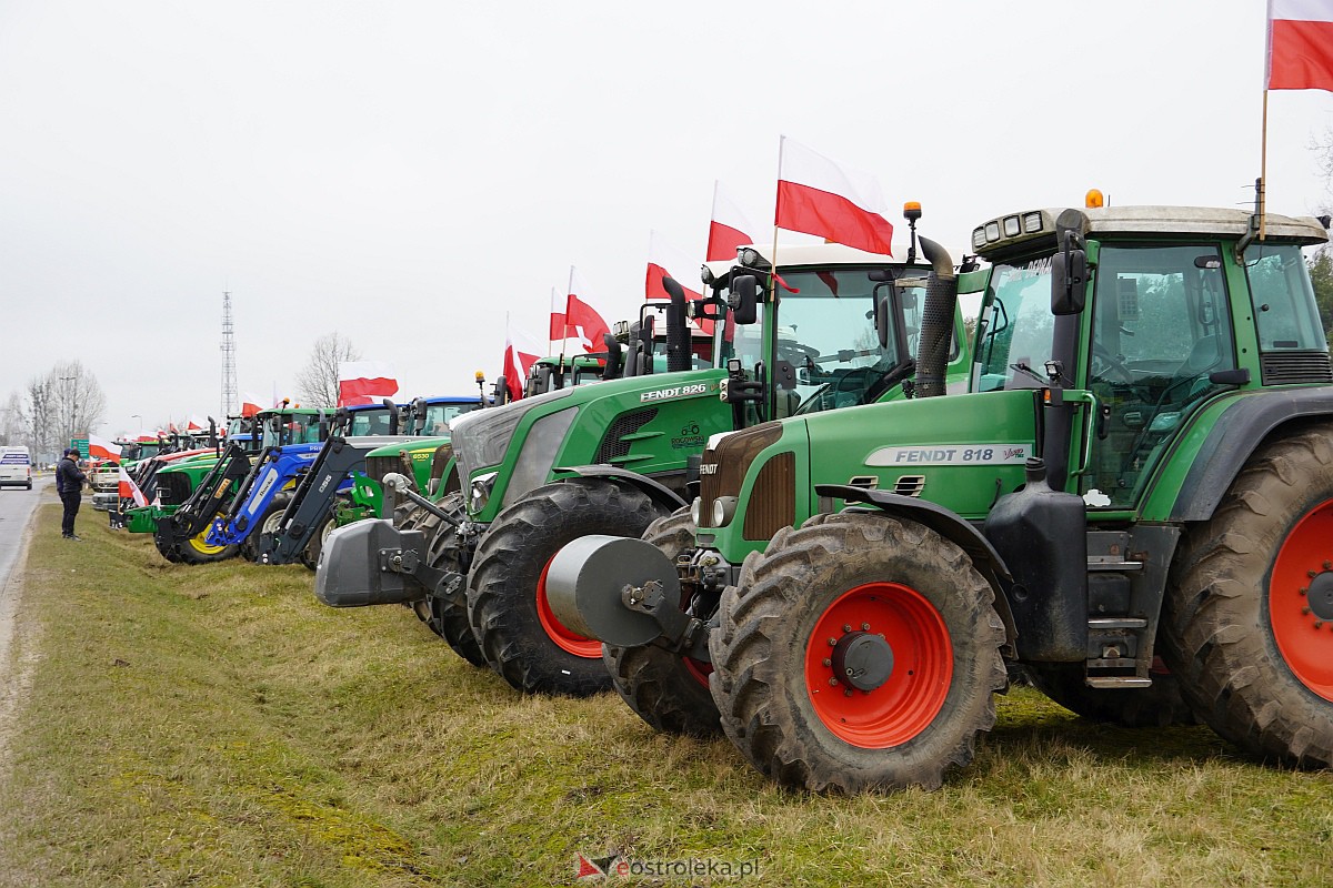 Protest rolników w Ostrołęce [21.02.2024] - zdjęcie #149 - eOstroleka.pl