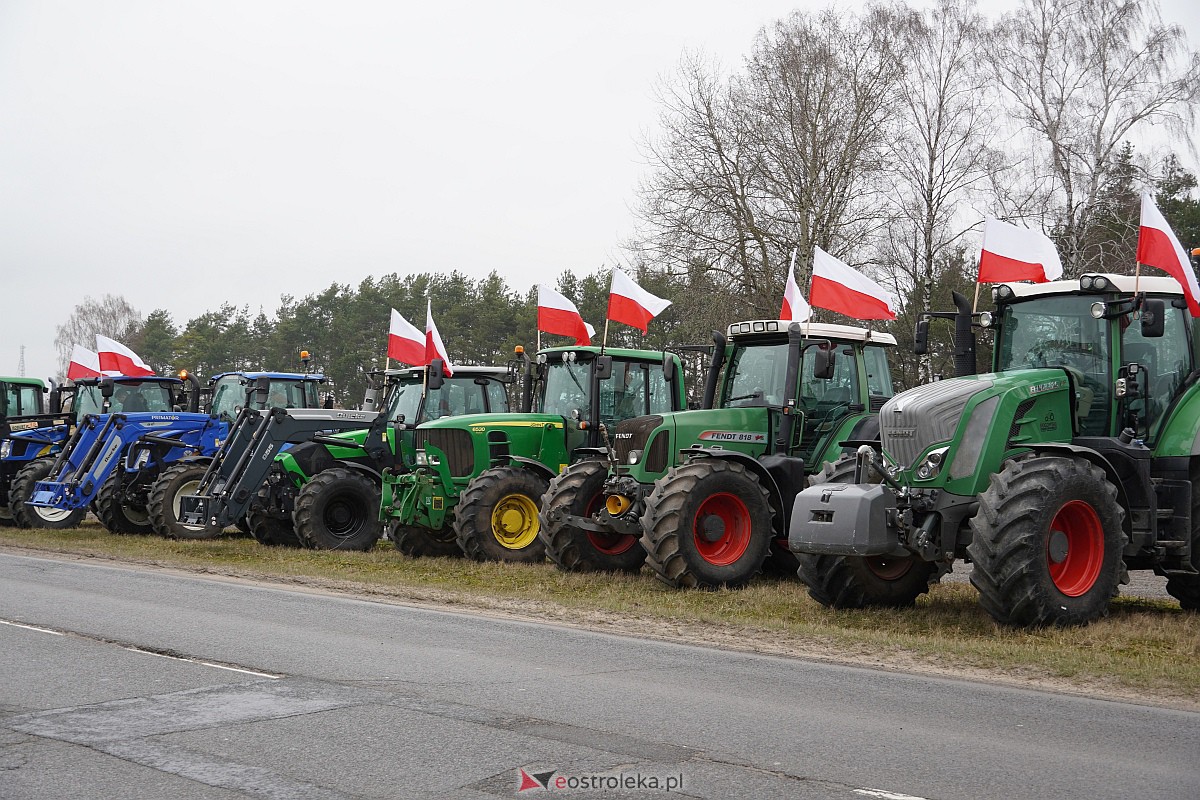 Protest rolników w Ostrołęce [21.02.2024] - zdjęcie #146 - eOstroleka.pl
