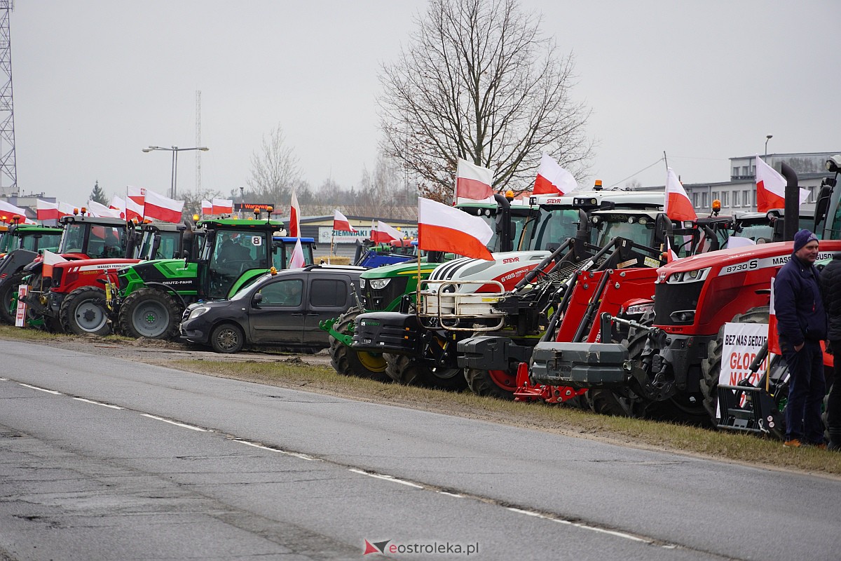 Protest rolników w Ostrołęce [21.02.2024] - zdjęcie #145 - eOstroleka.pl