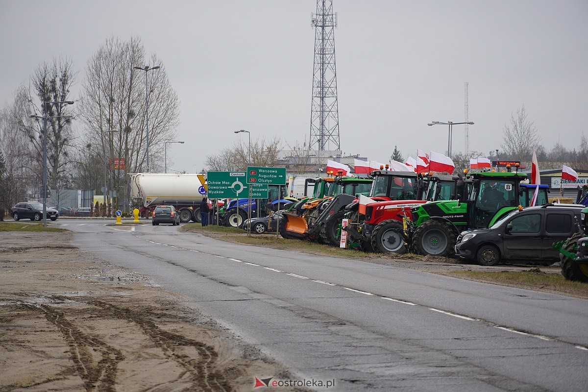 Protest rolników w Ostrołęce [21.02.2024] - zdjęcie #144 - eOstroleka.pl