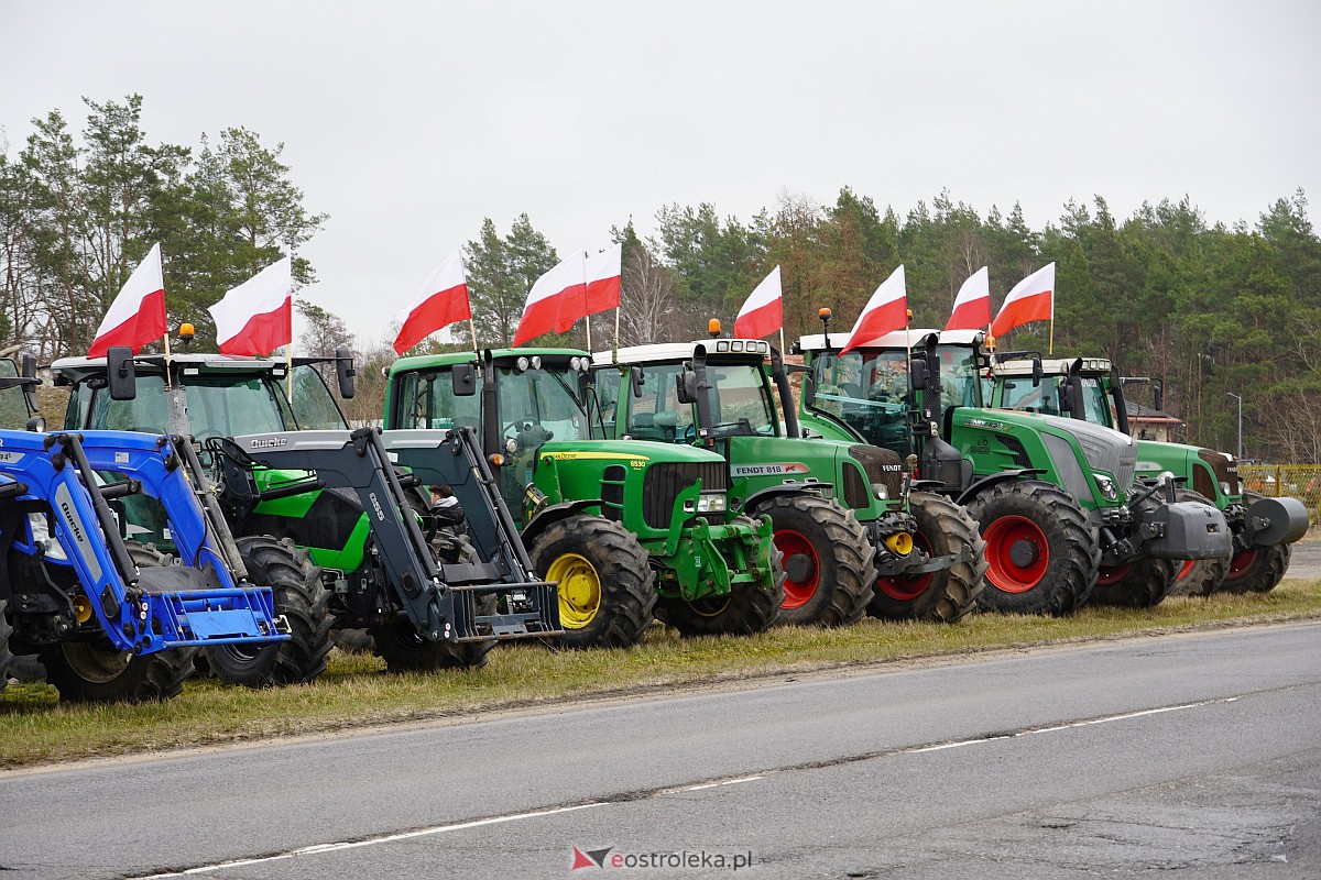 Protest rolników w Ostrołęce [21.02.2024] - zdjęcie #142 - eOstroleka.pl