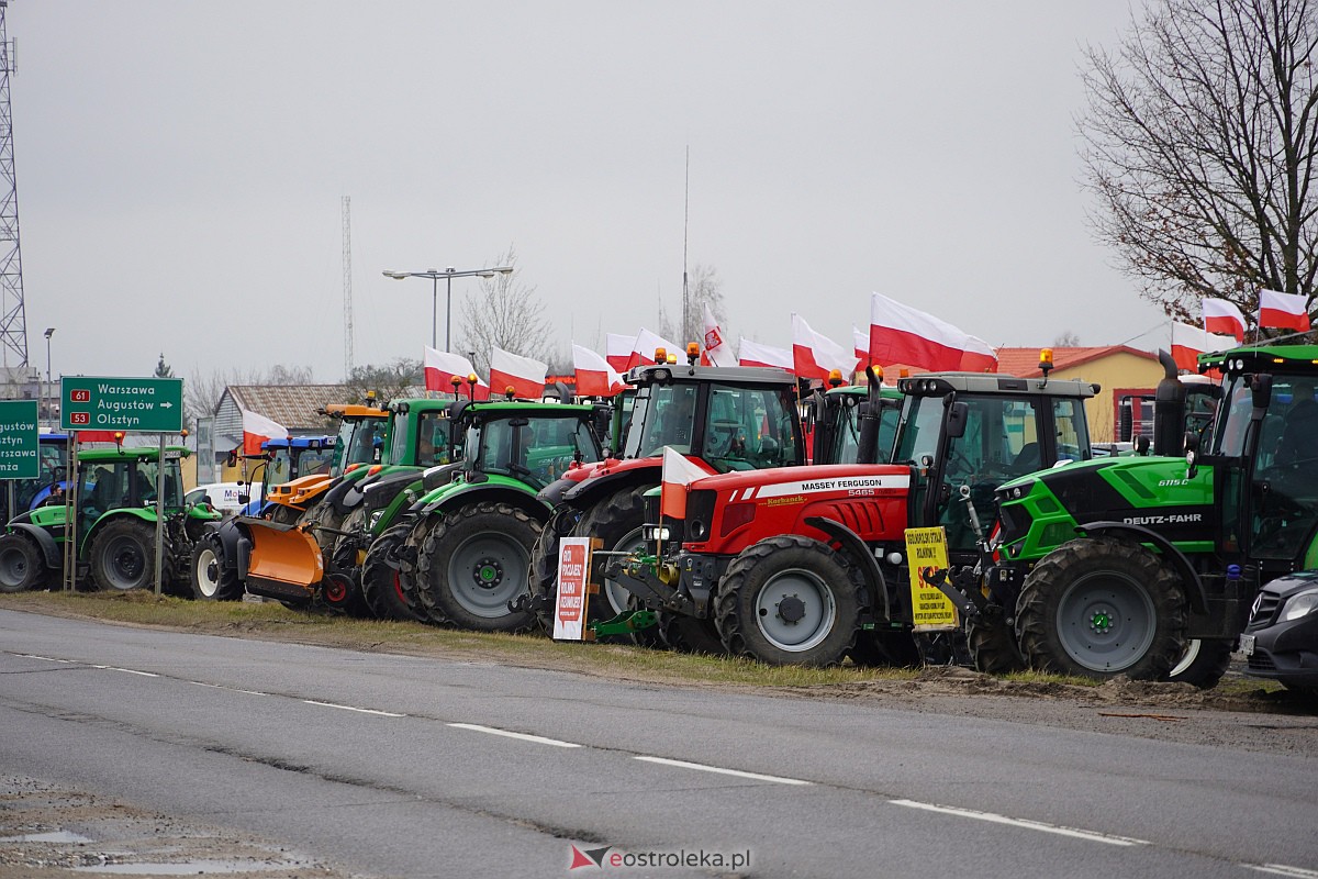 Protest rolników w Ostrołęce [21.02.2024] - zdjęcie #138 - eOstroleka.pl
