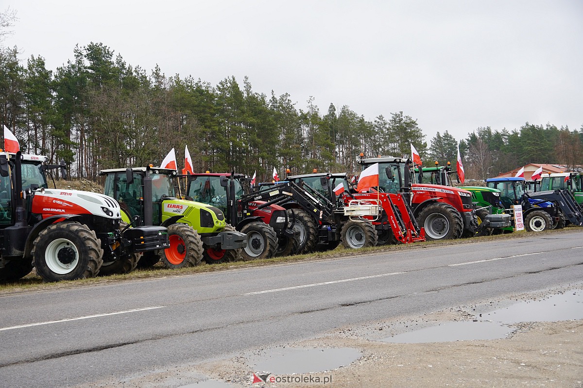 Protest rolników w Ostrołęce [21.02.2024] - zdjęcie #137 - eOstroleka.pl