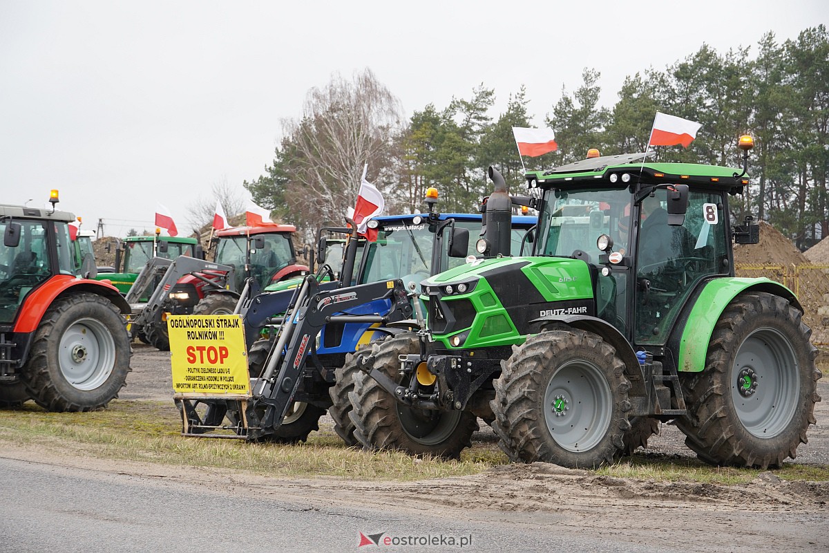 Protest rolników w Ostrołęce [21.02.2024] - zdjęcie #135 - eOstroleka.pl