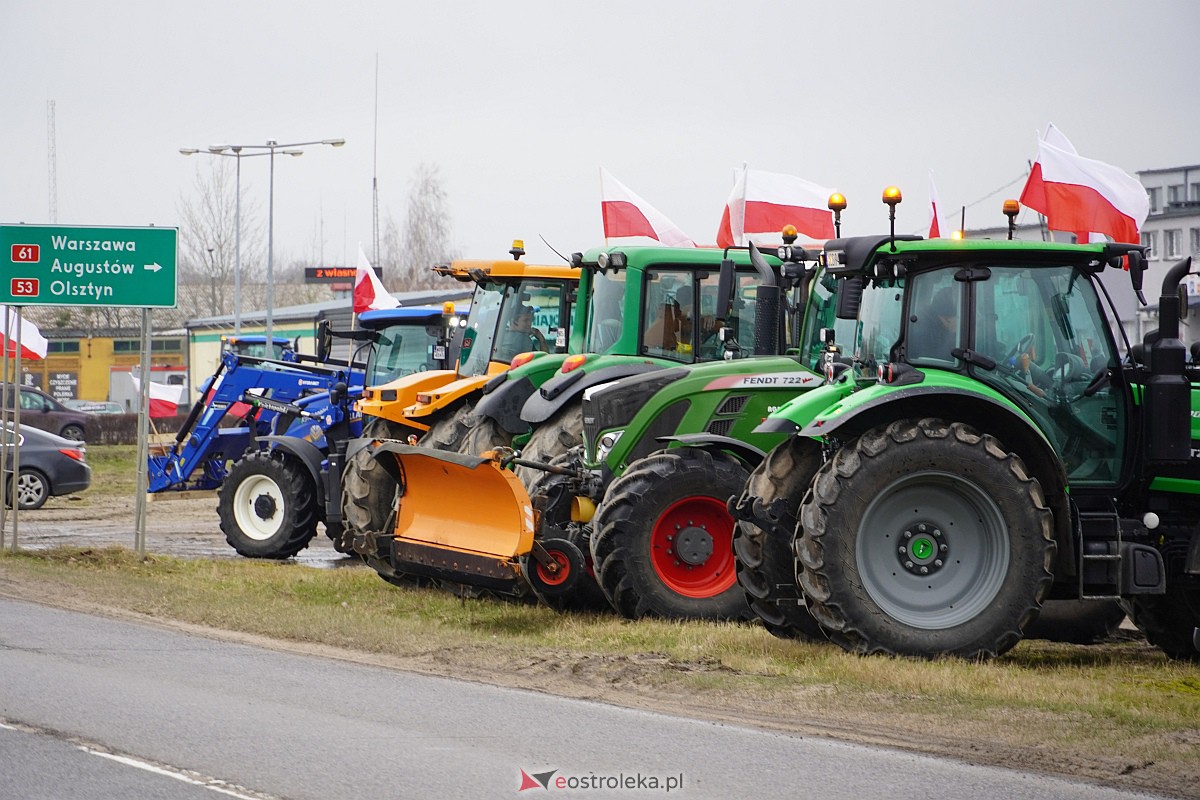 Protest rolników w Ostrołęce [21.02.2024] - zdjęcie #133 - eOstroleka.pl