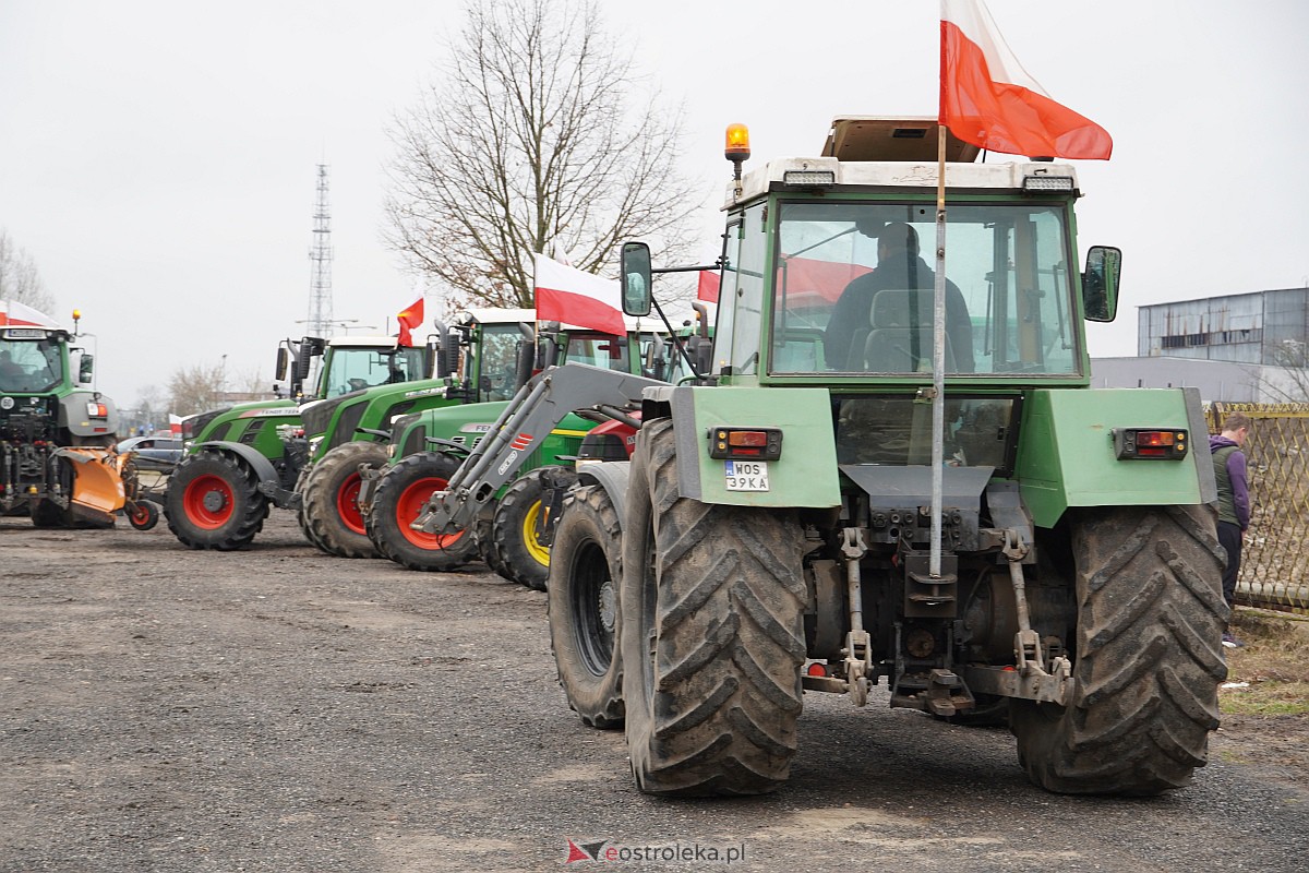 Protest rolników w Ostrołęce [21.02.2024] - zdjęcie #130 - eOstroleka.pl