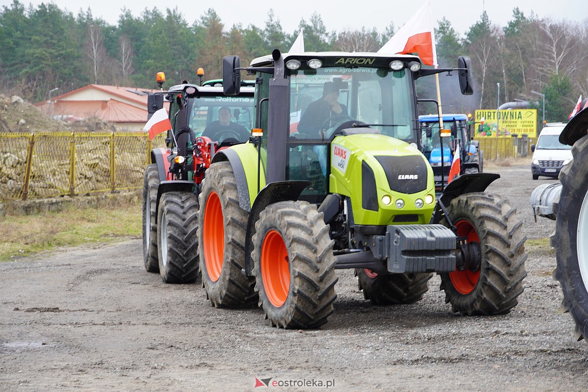 Protest rolników w Ostrołęce [21.02.2024] - zdjęcie #125 - eOstroleka.pl