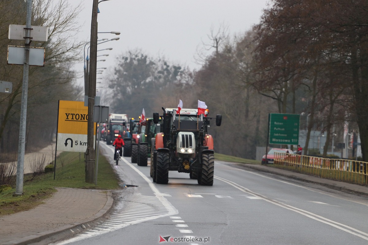 Protest rolników w Ostrołęce [21.02.2024] - zdjęcie #120 - eOstroleka.pl
