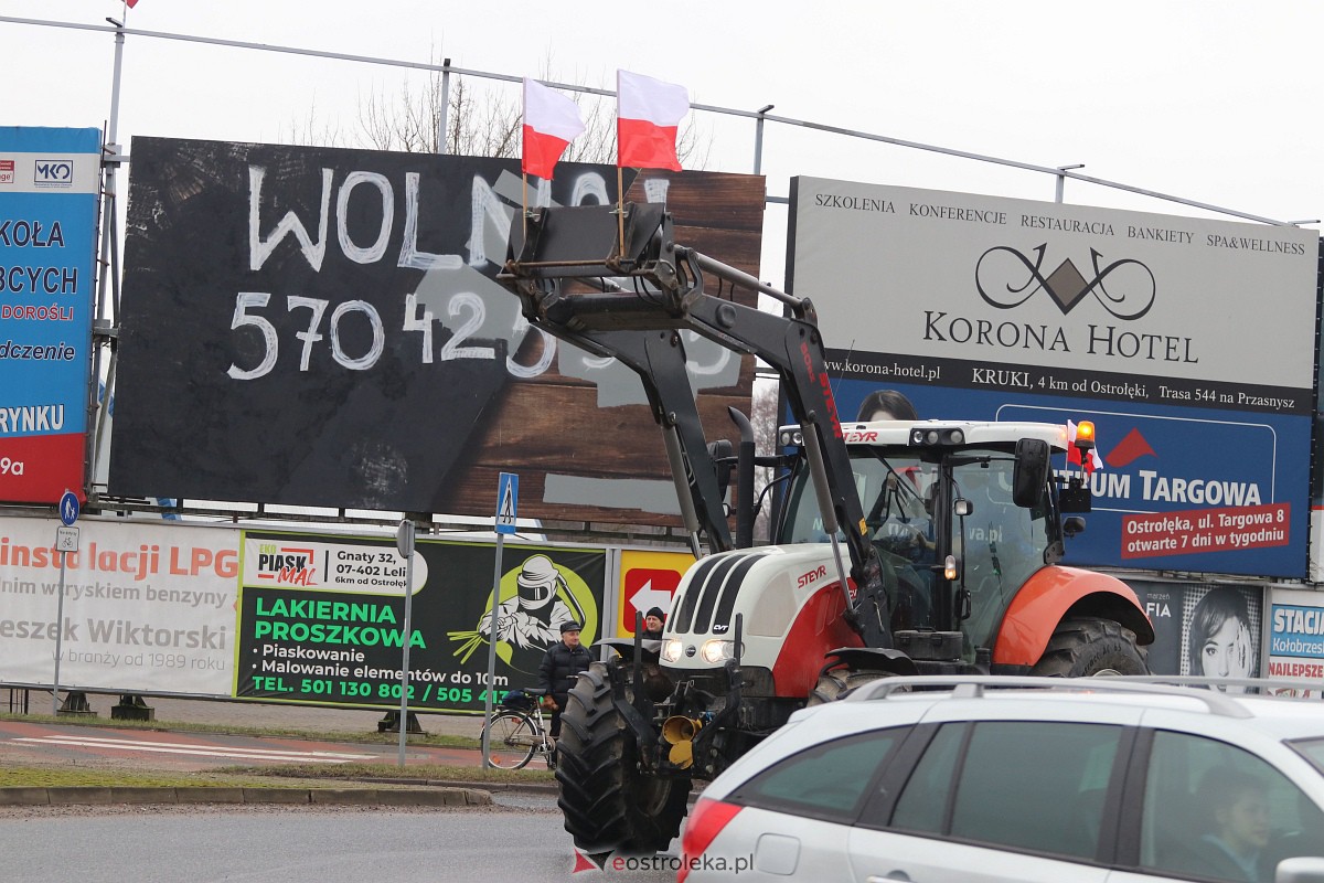 Protest rolników w Ostrołęce [21.02.2024] - zdjęcie #115 - eOstroleka.pl