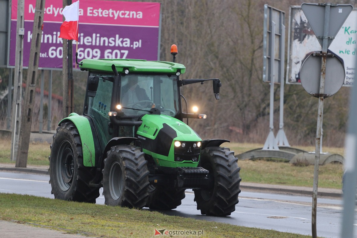 Protest rolników w Ostrołęce [21.02.2024] - zdjęcie #112 - eOstroleka.pl