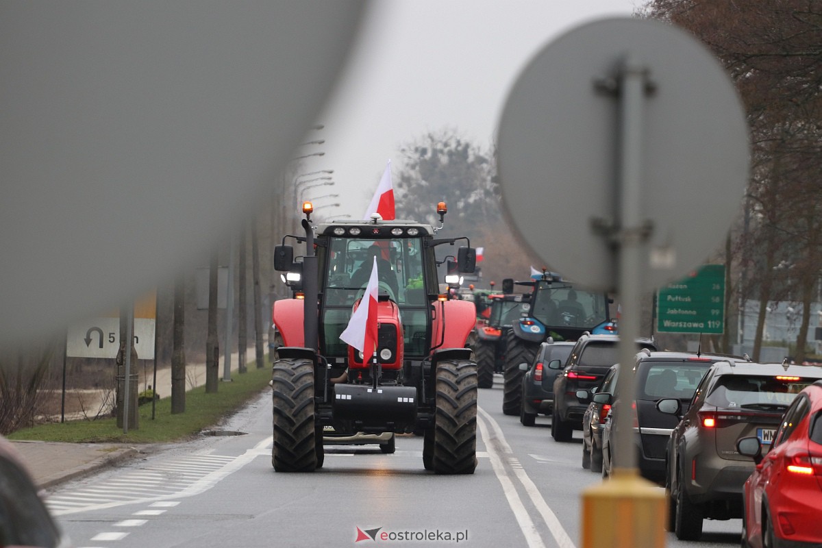 Protest rolników w Ostrołęce [21.02.2024] - zdjęcie #109 - eOstroleka.pl